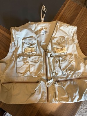 Vintage 1940s Ta-Pat-Co Men's Fly Fishing Vest American Pad & Textile Compan