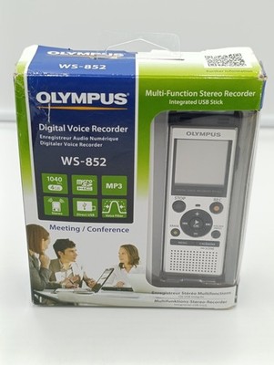 Olympus WS-852 Digital Voice Recorder 4GB Stereo USB MP3 MicroSD_0,244_5