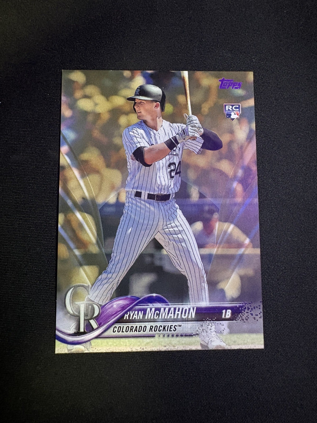 2018 Topps Gold #151 Ryan McMahon Rookie RC 1683/2018 New York Yankees