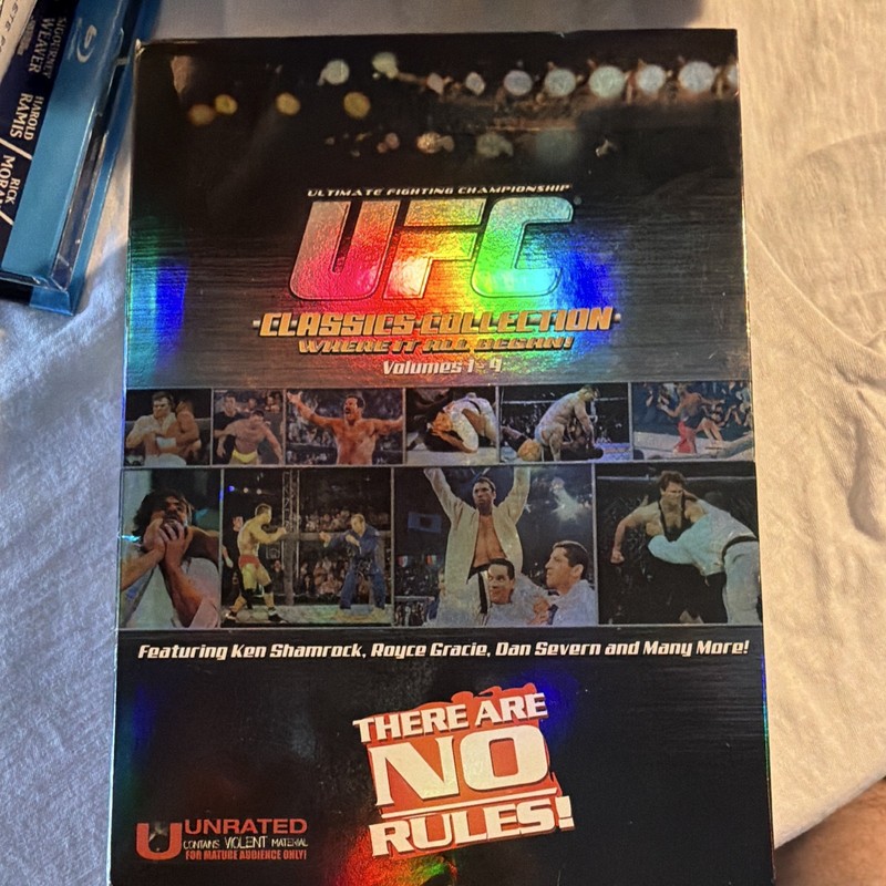 Lionsgate UFC Classics Where It All Began Vol 1-4 DVD 4-Disc Set NR CC