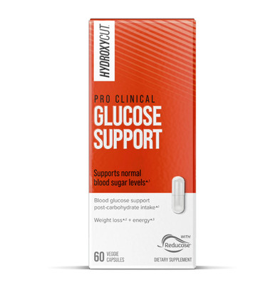 Hydroxycut Pro Clinical Glucose Support and Weight Management, 60 Count EXP 6/27