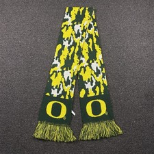 University Of Oregon Ducks Scarf Adult Green NCAA Green Yellow