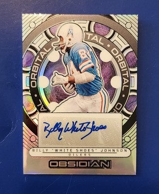 2024 Panini Obsidian - Orbital Signatures Billy Johnson #OS-BJN Silver /99 (AU)