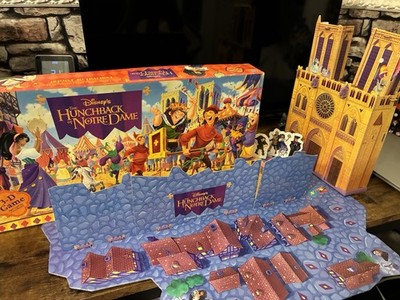 Milton Bradley 1995 Disney Glöckner von Notre Dame Brettspiel komplett Vintage