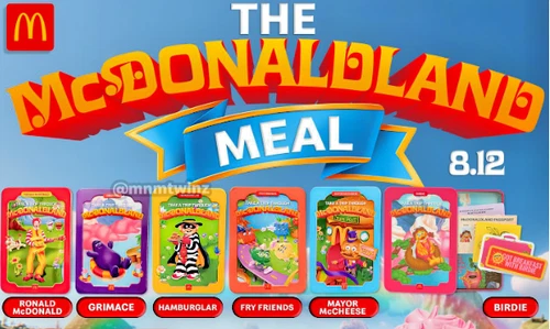 2025 McDONALD'S Collector Mcdonaldland Tins Mcdonald Land Adult Happy Meal Toys