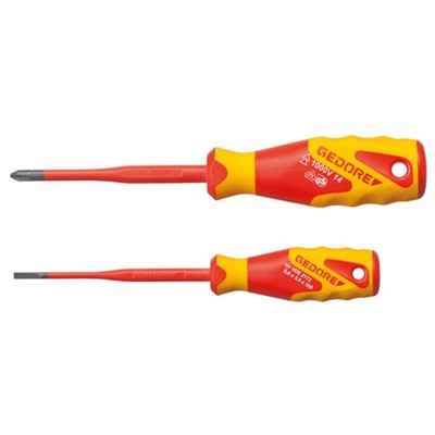 Gedore - VDE-Schraubendreher-Satz SLIM DRIVE 2-teilig Schlitz+PH - VDE 2162-2172