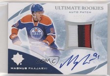 2010-11 Ultimate Collection Rookies 9/35 Magnus Paajarvi #115 Patch Auto 5ui
