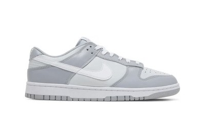 Nike Dunk Low 'Pure Platinum Wolf Grey' - 6Y - NIB 