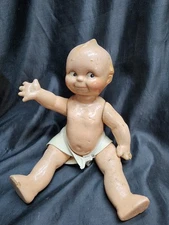 Antique Kewpie Doll Composition Jointed