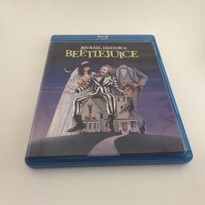 Beetlejuice Blu-Ray Disc 1988 Movie Starring Michael Keaton Tim Burton Film