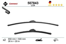 SWF Wischblatt Scheibenwischer CONNECT MADE IN GERMANY 507843 für TOYOTA PROACE