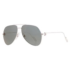 Cartier Premiere de Cartier Grey Pilot Unisex Sunglasses CT0110S 017 58