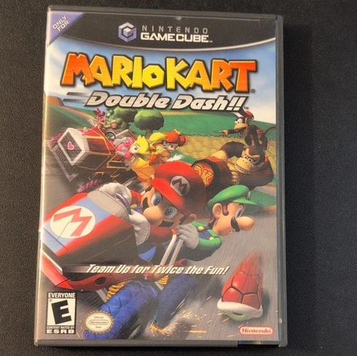 Nintendo Mario Kart: Double Dash!! Complete GameCube w/ Case, Manual, Multiplay…