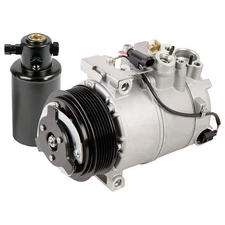 For Mercedes G500 & G55 AMG AC Compressor w/ A/C Drier CSW