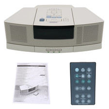Bose AWRC-1P Wave Radio CD Player w/ AWACCQ Pedestal Remote Manual Tested