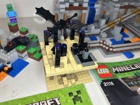 LEGO Minecraft Lot. 21118, 21113, 21107, 21114, 21102, 21105,853610 99% Complete