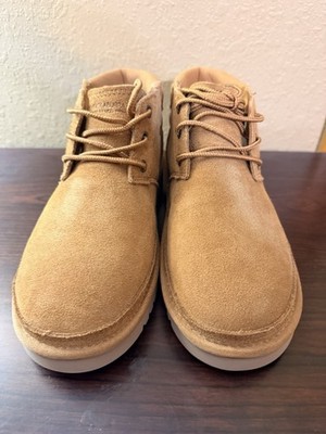 Women s Advay Kookaburra By Ugg Boots Lace Up Size 6 Brown Suede
