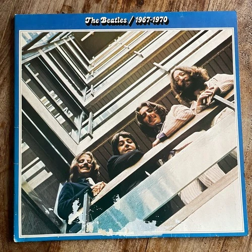 THE BEATLES - 1967-1970   VG+/EX+ DOUBLE VINYL LP / LYRIC INNERS