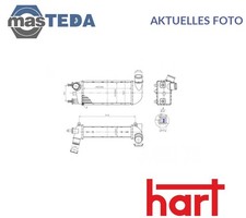 614 197 LADELUFTKÜHLER KÜHLER LADELUFT HART FÜR FORD KA 1.3 TDCI 55KW