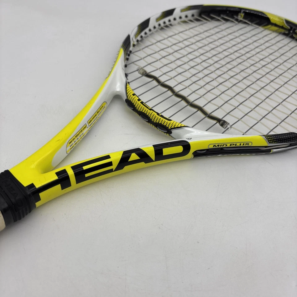 Head Extreme MicroGel Mid Plus L3 Tennis Racquet With Case Needs New Grip - Image 3 of 4