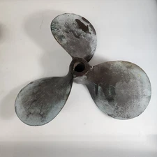 Vintage Brass Bronze Boat Propeller-Made In USA Great Lakes Collectible Michigan