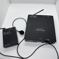 Azden Wireless Transmitter And Receiver. Not Tested