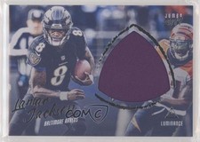 2019 Panini Luminance Jumbo Relics Lamar Jackson #J-10 0a17