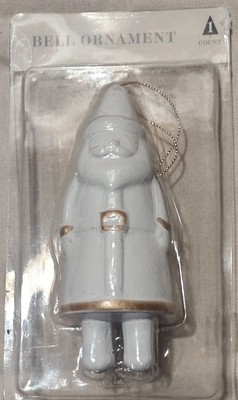 Bell Christmas Ornament Santa Claus. Also Available is a Reindeer And Tree Decor