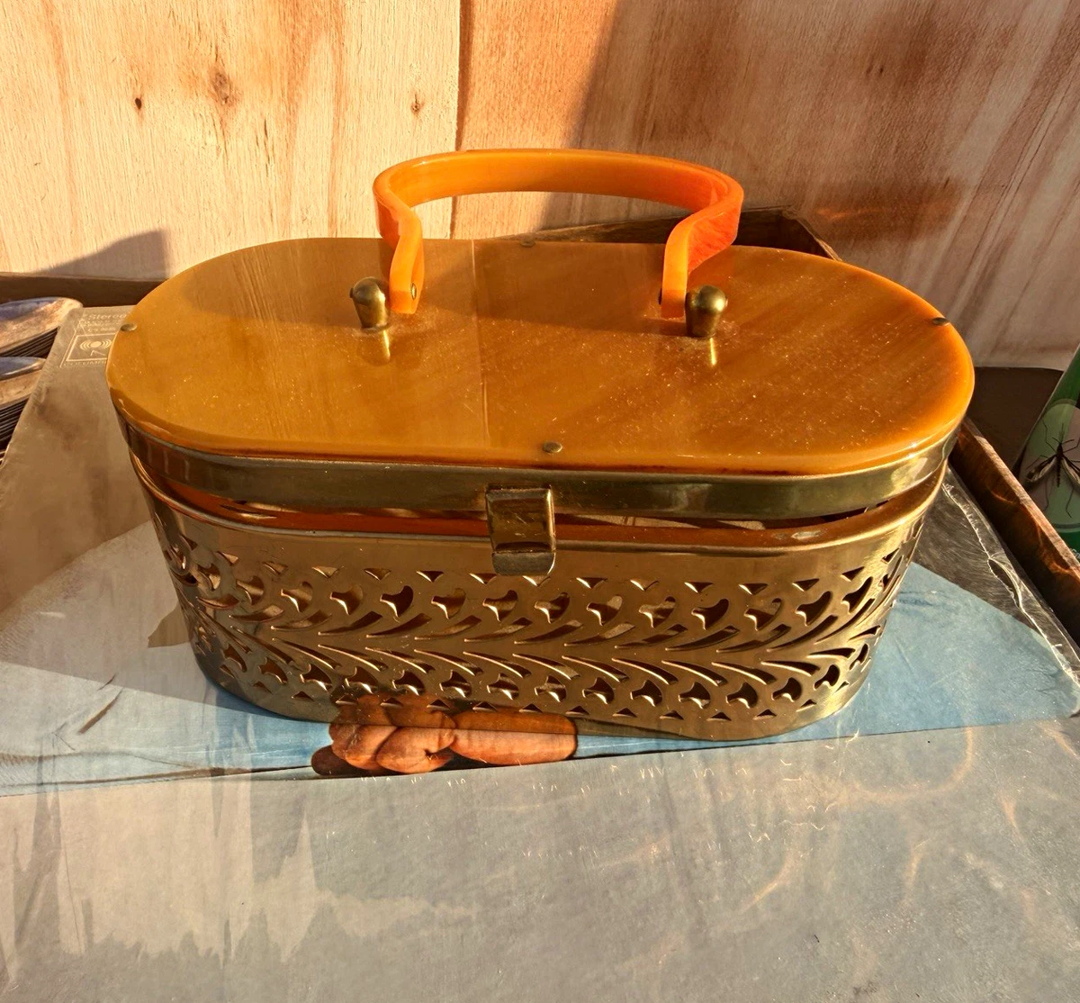 Lucite 1950s Vintage Bags, Handbags & Cases for sale | eBay