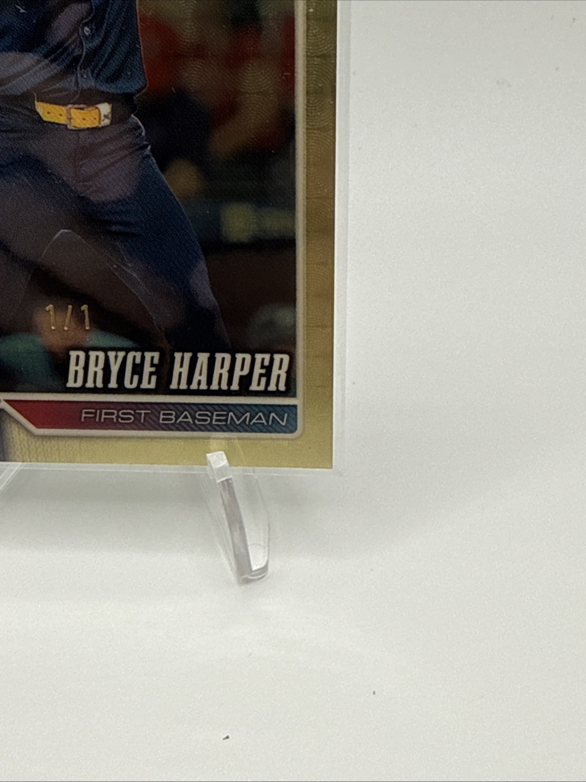2026 Topps Chrome Bryce Harper Superfractor 1/1 Rare Only One Made Phillies view 5