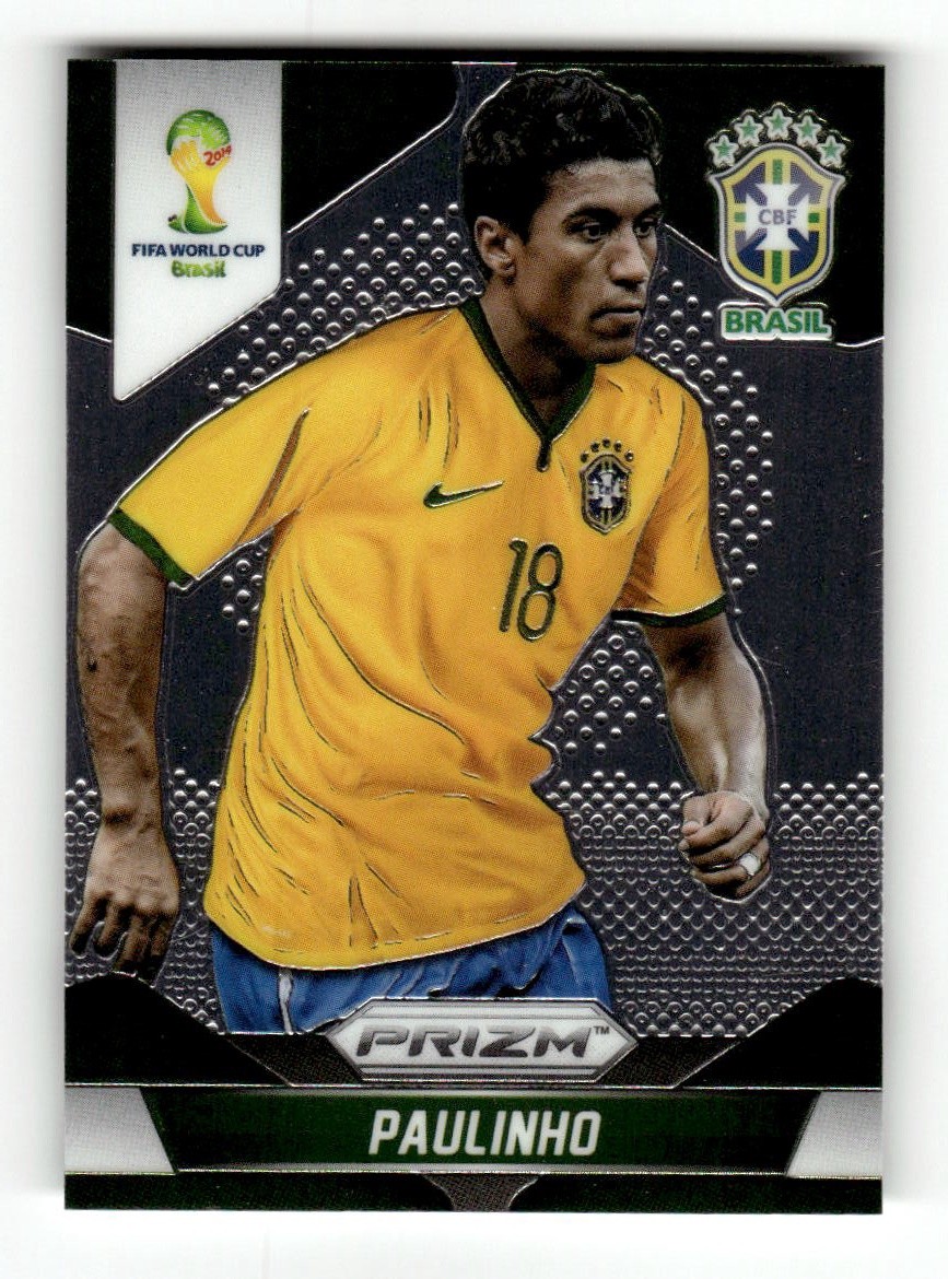 2014 Panini Prizm FIFA World Cup Brazil #110 Paulinho