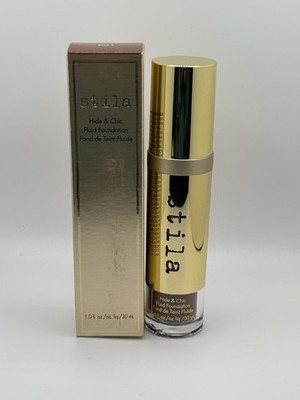 Stila Hide & Chic Fluid Foundation Deep 4 NIB