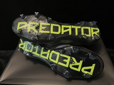 NEW Adidas Predator Pro Firm Ground Soccer Cleats Black Mens Size 10 JI1197