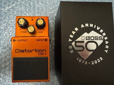 Boss DS-1 Distortion Pedal 50th Anniversary B50A, unbenutzt, Sammlerzustand