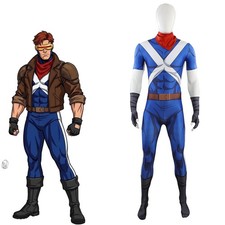 X-Men '97 Season 2 Cyclops Cosplay Costume Jumpsuit For Kids Adult Halloween