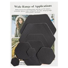 8Pcs Down Jacket Repair Patches, Waterproof Self-Adhesive, Pre-Cut, Tear-Resi...