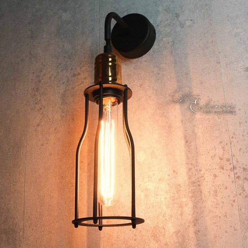 Lámpara De Pared Vintage Edison Steam Punk Para Interior De Metal