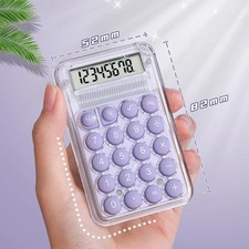 Image of High-Quality SMALL/MINI POCKET CALCULATOR School Office Home Stationery 8 Digit