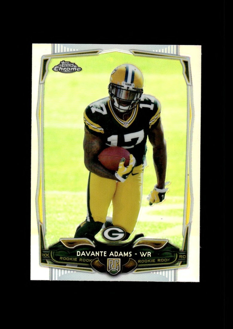 2014 Topps Chrome: #114 Davante Adams Refractor NM-MT OR BETTER