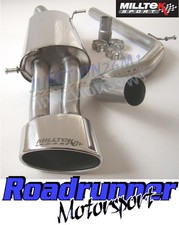 Milltek Ibiza 1.9 TDI Cupra Exhaust Cat Back  System Non Res Oval SSXSE122