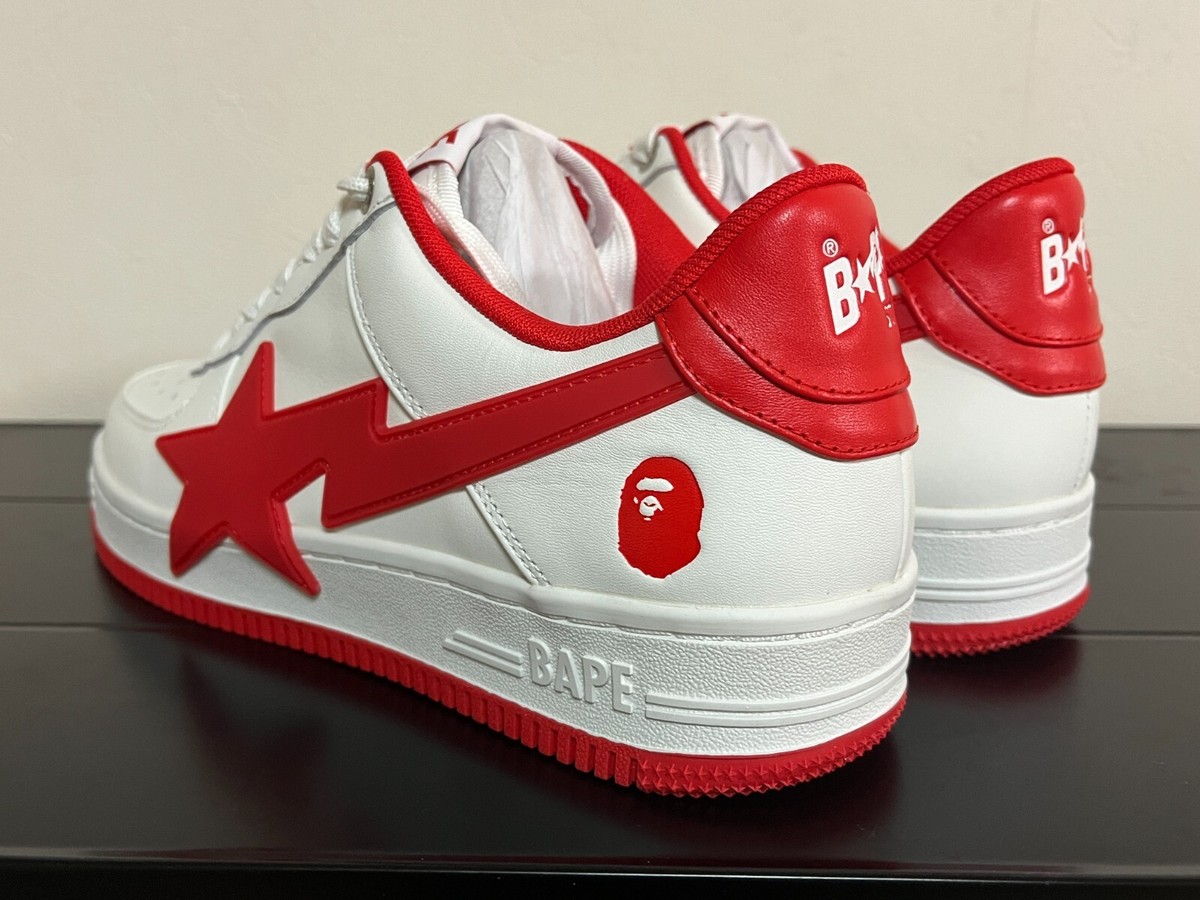 アベイシングエイプ ベイプスター ポロシャツ 赤 XXS 新品タグ付⭐︎BAPE BAPE STA #1（スニーカー）｜A BATHING APE（アベイシングエイプ