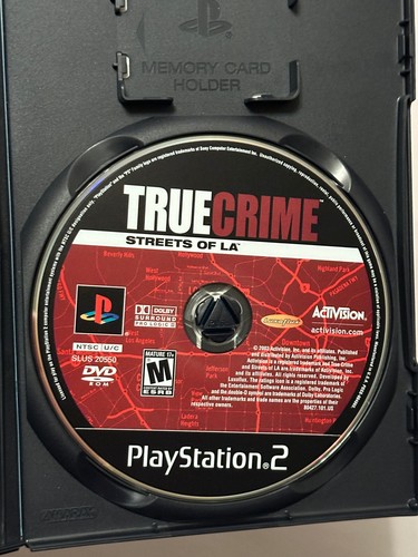 True Crime: Streets of LA (Playstation 2, 2003) *komplett & getestet, neuwertige Disc* - Bild 4 von 5