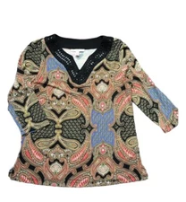 JM Collection Medium petite Beautiful top wedding shower luncheon old money