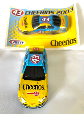 2003 Cheerios Cereal Die Cast Car Nascar #43 Petty Enterprises
