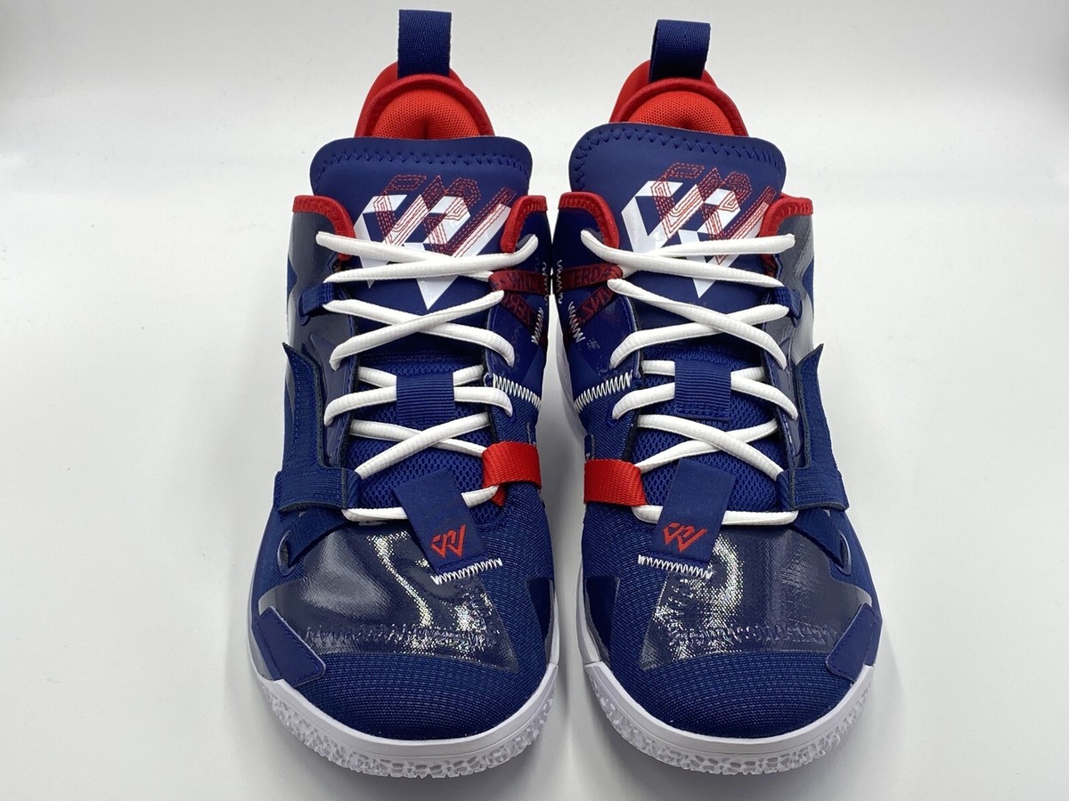 Size 9.5 - Jordan Why Not Zer0.4 Washington Wizards for sale