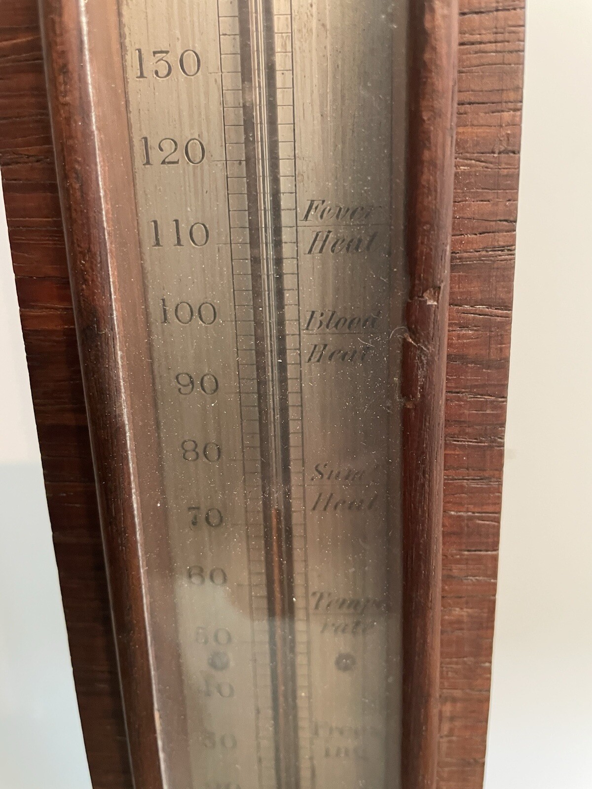Antique L.C. Francis Barometer Thermometer Philadelphia PA USA 1850s 38” Working
