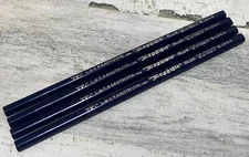 Vintage L & C Hardtmuth Mephisto Pencils (4) Blue 1344 For Checking Blue Prints
