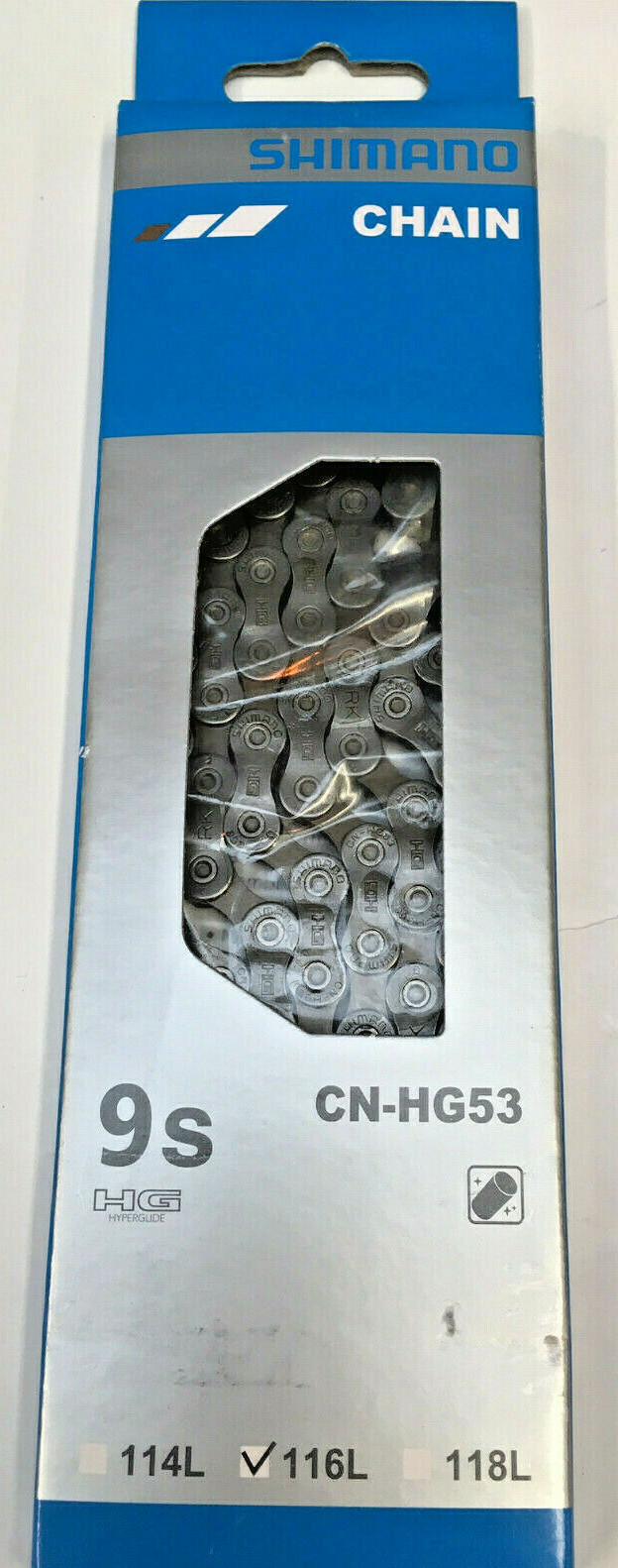 Shimano CN-HG53 9-speed bicycle chain - 116 links