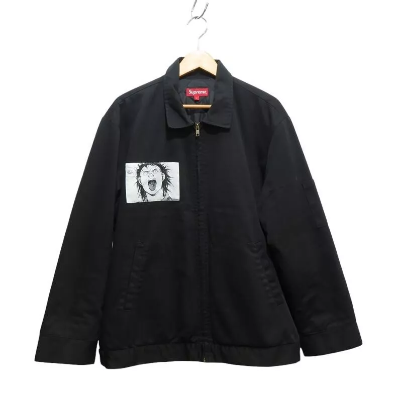 Veste de travail Supreme 17aw Akira taille L noir survêtement homme