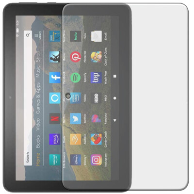9H Hartglas neue Fire HD 8 /8 Plus 2024/2022/2020 (12th/10th Gen) Schutzglas